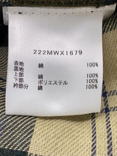 商品画像：OS WAX BEDALE JACKET/オーバーサイズワックスビデイルジャケット/40/222MWX1679 5