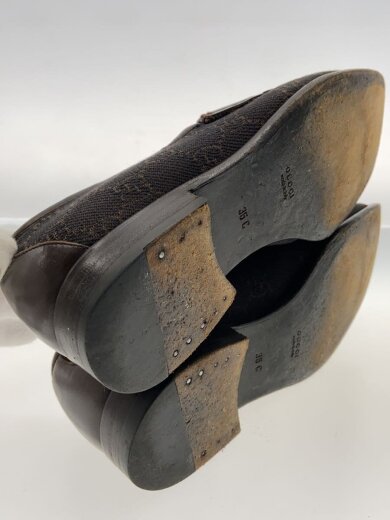 商品画像：GG柄/ホースビット/ローファー/35/BRW/キャンバス/102696 4