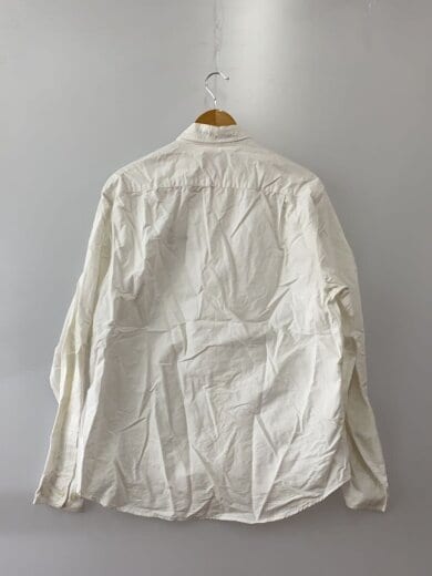 商品画像：19SS/TWILL SHIRT WHITE/長袖シャツ/L/コットン/WHT/汚れ有 2