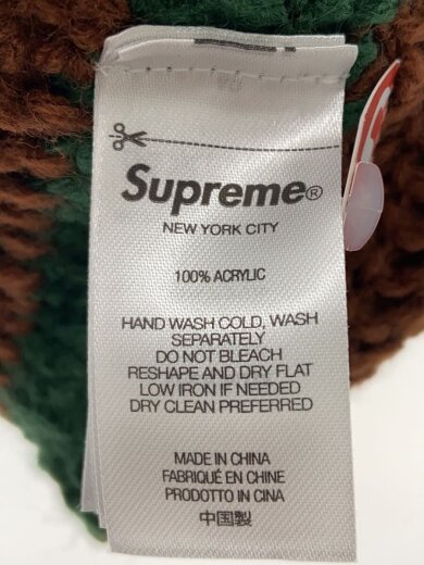 商品画像：25AW/タグ付/CROCHET LOGO BEANIE/FREE/アクリル/BRW/メンズ 4