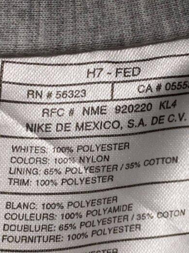 商品画像：90s/プルオーバーナイロンジャケット/フロントスウォッシュ/XL/ナイロン/BLK 4