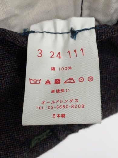 商品画像：FAUVES/ボトム/2/コットン/BRW/710-4428// 6