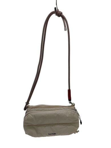 商品画像：ボトルサコッシュ/ショルダーバッグ/PVC/WHT/無地 1