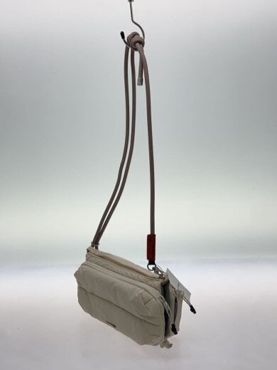 商品画像：ボトルサコッシュ/ショルダーバッグ/PVC/WHT/無地 2