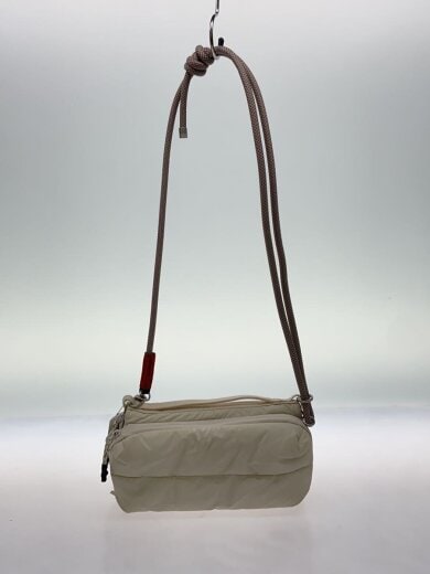 商品画像：ボトルサコッシュ/ショルダーバッグ/PVC/WHT/無地 3