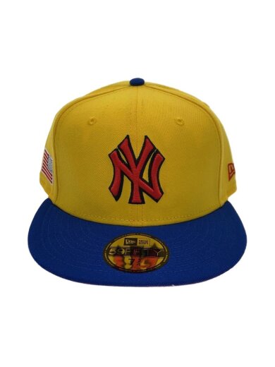 商品画像：ヤンキース/エンパイヤ/キャップ/7 3/4/ポリエステル/YLW/メンズ 1