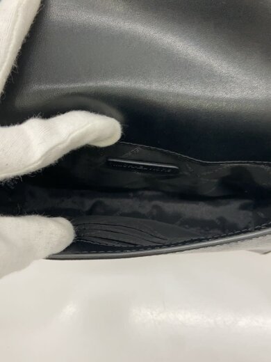 商品画像：VINCENT/カードケース付クロスボデショルダーバッグ/レザー/BLK/無地/35f4g2vc5l 6