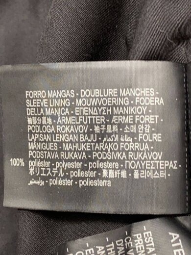 商品画像：フェイクレザーフーデッドジャケット/XL/フェイクレザー/BLK/無地/6318/450/800// 5