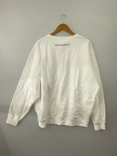 商品画像：タグ付/xクレヨンしんちゃん/スウェット/L/コットン/WHT/24-070-464-7050-3-0 2