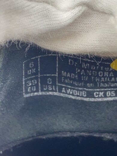 商品画像：ダブルモンク/ドレスシューズ/UK6/BLK/レザー/PANDORA 5