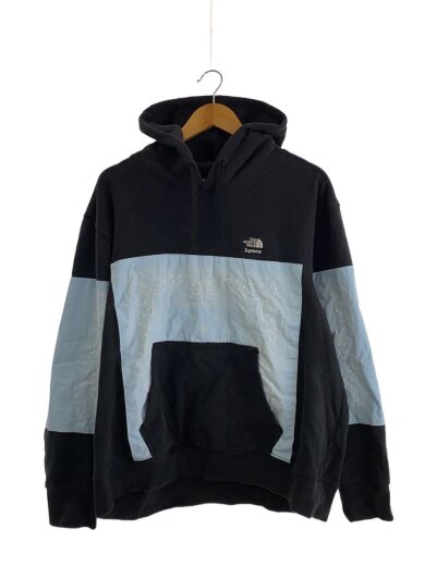 商品画像：22SS/Bandana Hooded Sweat Shirt/パーカー/L/コットン/BLK/色褪せ有り 1