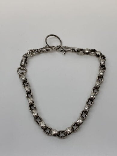 商品画像：HAND ENGRAVED WALLET CHAIN/ウォレットチェーン/SV925/エングレーブ/REV-1// 2