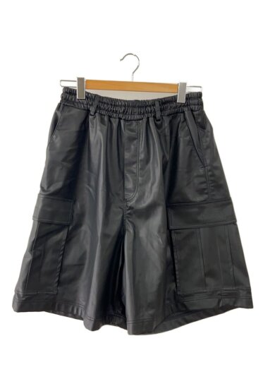 商品画像：ショートパンツ/--/フェイクレザー/BLK// 1