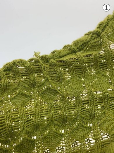 商品画像：khaki Yasu shirt/長袖シャツ/S/コットン/GRN/グリーン/無地// 8