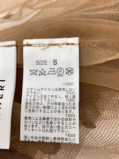 商品画像：長袖ワンピース/S/ナイロン/BRW/02110551100 4