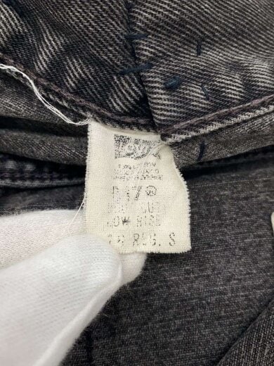 商品画像：90s/517/南米製/刻印159M/フレアパンツ/S/デニム/BLK/無地// 5