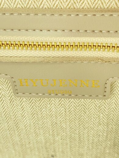 商品画像：HYUJENNE/トートバッグ/--/WHT/無地/ラプバッグ/ツイード// 5