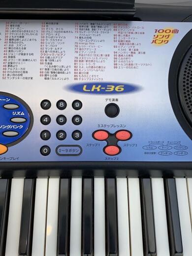 画像：CASIOLK-36 キーボード LK-36//9
