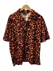 90s/3rd Rail BRAND/半袖シャツ/L/ポリエステル/総柄/T280FFZ