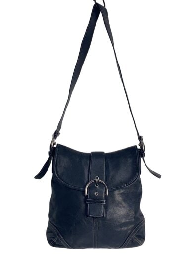 商品画像：ショルダーバッグ/レザー/BLK/A04S-9481 1