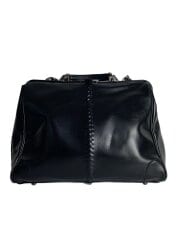 ダレスバッグ/ショルダーバッグ/レザー/BLK