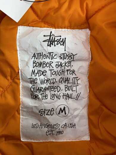 商品画像：25AW/FLIGHT BOMBER/フライトジャケット/M/ポリエステル/BRD/115865 3