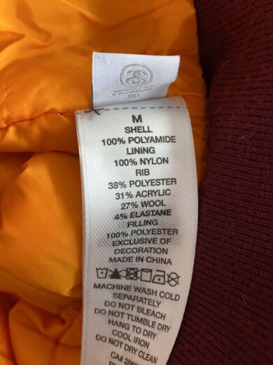 商品画像：25AW/FLIGHT BOMBER/フライトジャケット/M/ポリエステル/BRD/115865 4