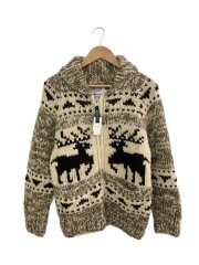 カウチンニット/ニット・セーター(厚手)/36/ウール/BRW/カウチンニット