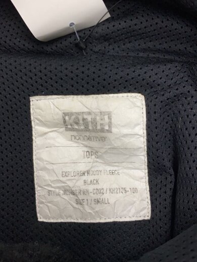 商品画像：EXPLORER HOODY FLEECE/パーカー/S/アクリル/BLK/NN-KITH-C002 3