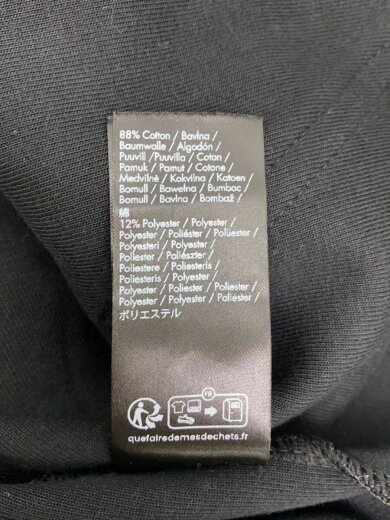 商品画像：ダブルジップパーカー/ジップパーカー/M/コットン/BLK/メタルロゴ 4