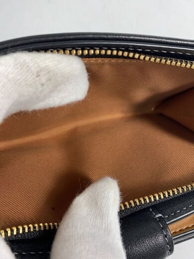 商品画像：タビーミディアムウォレット/2つ折り財布/レザー/BLK/レディース 6