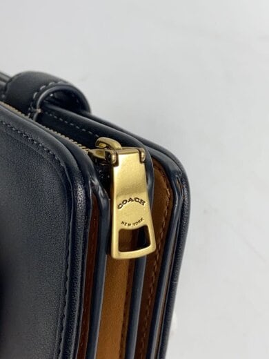 商品画像：タビーミディアムウォレット/2つ折り財布/レザー/BLK/レディース 7