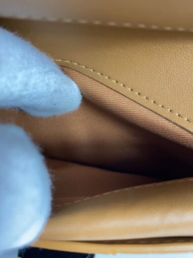 商品画像：タビーミディアムウォレット/2つ折り財布/レザー/BLK/レディース 9