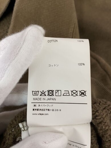 画像：WTAPS20AW/スウェット/3/コットン/202ATDT-CSM09/色褪せ毛玉有4