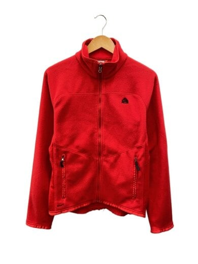 商品画像：フリースジャケット/S/ポリエステル/RED/無地/216835-643/裾ノビ有 1