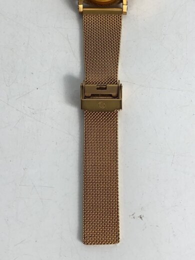 商品画像：クォーツ腕時計/アナログ/ステンレス/WHT/GLD 5