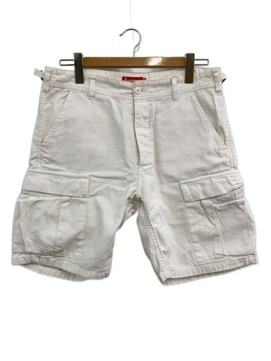 商品画像：24SS/ショートカーゴパンツ/ショートパンツ/30/コットン/WHT/無地/状態考慮 1