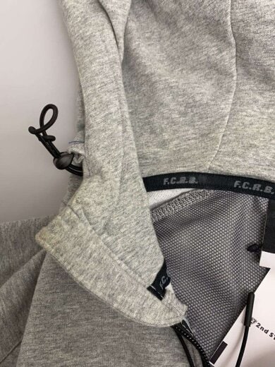 商品画像：VENTILATION HOODY/ジップパーカー/M/コットン/GRY/FCRB-170009 6