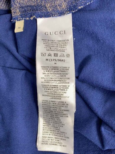 商品画像：ポロシャツ/M/シルク/NVY/682015 XJD1F 4