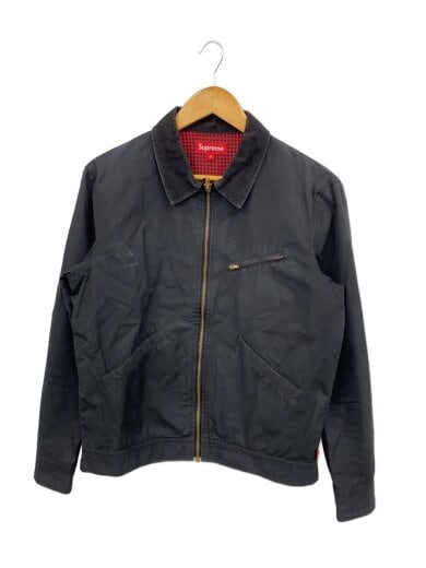 商品画像：12AW/×British Millerain/ワークジャケット/オイルドジャケット/S/コットン/BLK 1