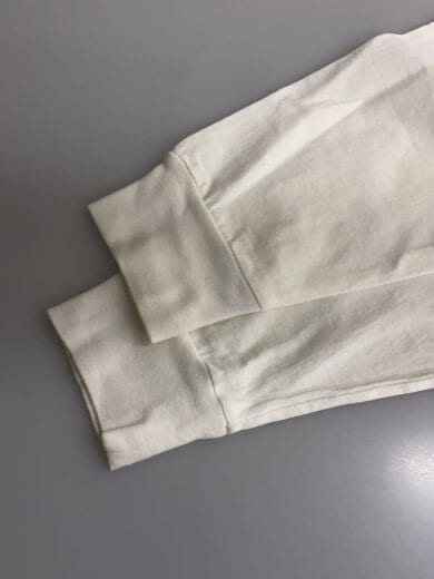 商品画像：ハートロゴ/長袖Tシャツ/L/コットン/WHT/プリント/使用感・汚れあり 6