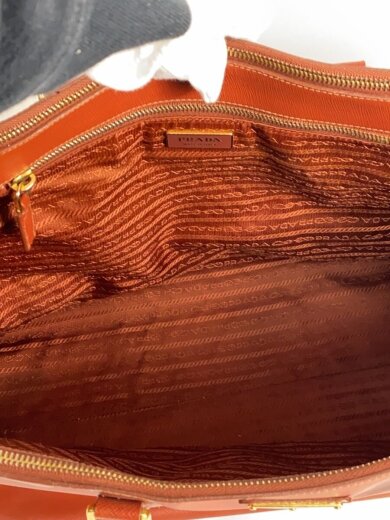 商品画像：トートバッグ/レザー/BRW/リペア・角擦れ・キズなど 6