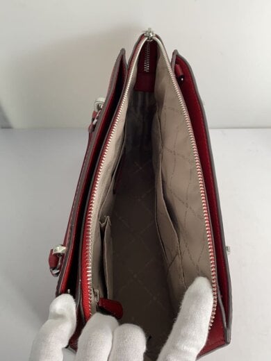 商品画像：ハンドバッグ/レザー/RED/無地/35H7SE0S3L 7