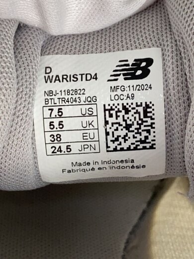 商品画像：ローカットスニーカー/24.5cm/WARISTD4 5