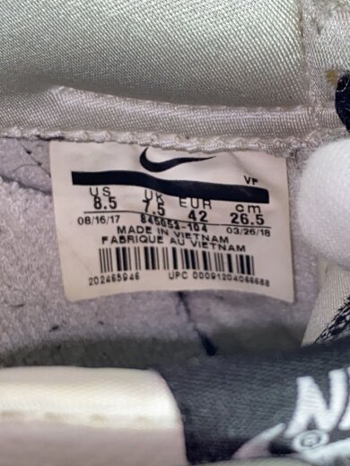 商品画像：AIR FORCE 1 LOW RETRO/エアフォースローレトロ/ホワイト/845053-104/26.5cm/WHT 5