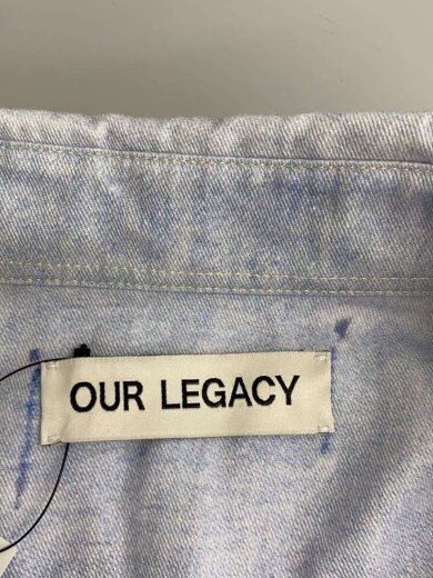 商品画像：トロンプルイユデニムシャツ/ウエスタンシャツ/長袖シャツ/50/コットン/BLU/M2222NLP 3