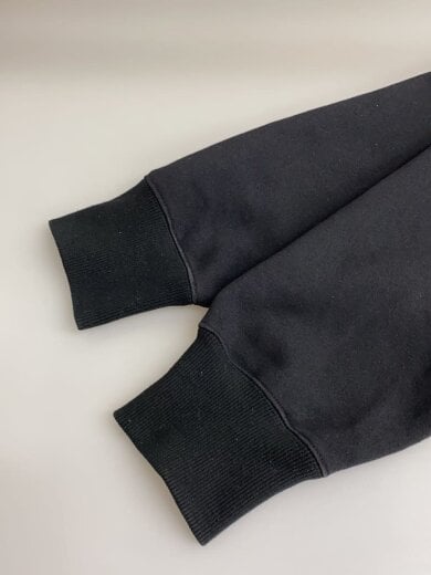 商品画像：SQUARE LOGO FULL ZIP/スクエアロゴフルジップ/XL/ポリエステル/BLK/無地 5