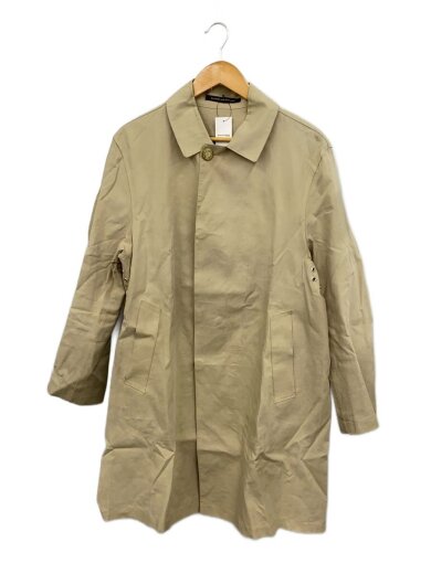商品画像：ステンカラーコート/コート/40/コットン/BEG/無地/使用感・汚れあり 1
