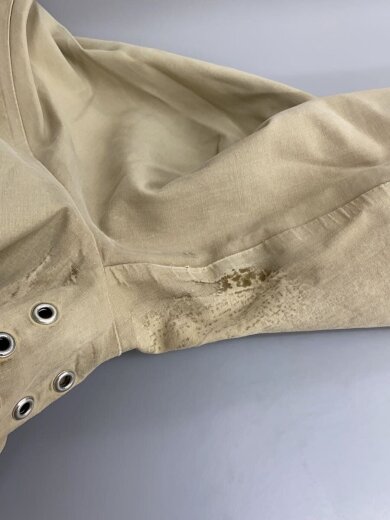 商品画像：ステンカラーコート/コート/40/コットン/BEG/無地/使用感・汚れあり 6