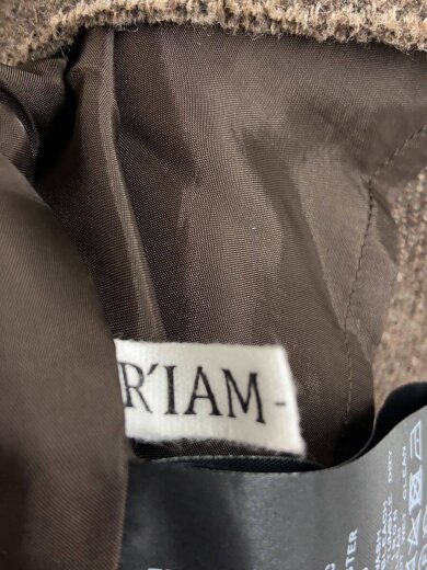 商品画像：24AW/シルエットブラウス/長袖ブラウス/38/ウール/BRW/24-051-922-6050-4-0 3